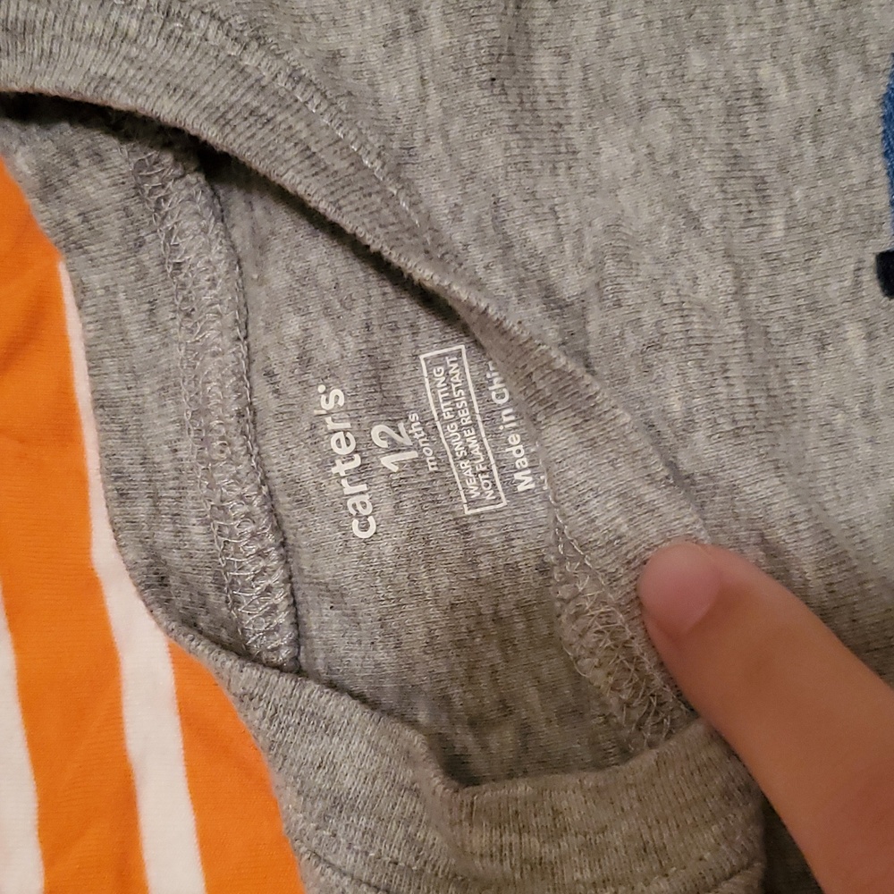 Set of 4 Carter's 12 months baby t shirts - Picture 3 of 5